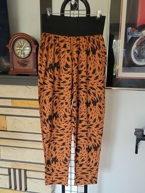 Christina Pants Large Black & Brown 80s/90s Vintage
